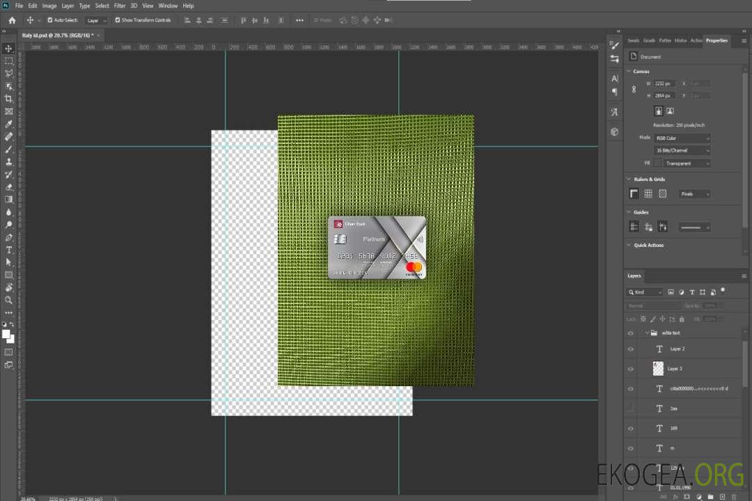 Syrie Cham Bank mastercard platine photolook recto template Syrie Cham Bank mastercard platine photolook recto template